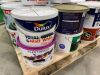 Pallet To Contain Large Selection Of Fleetwood & Dulux Interior & Exterior Paint - 8