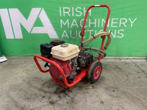 UNRESERVED 2018 PD Pro Honda GX200 Petrol Power Washer c/w Hoses