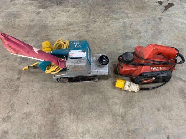 UNRESERVED Makita 110V Planer & Milwaukee 110V Planer