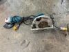 UNRESERVED Makita 110V Skill Saw & Makita 110V angle Grinder