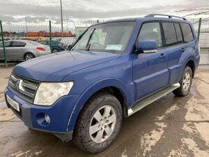 UNRESERVED 2008 Mitsubishi Pajero 3.2 LWB Commercial