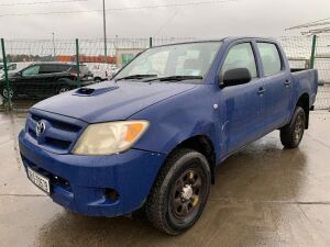 UNRESERVED 2008 Toyota Hilux RC D4D DLX DC