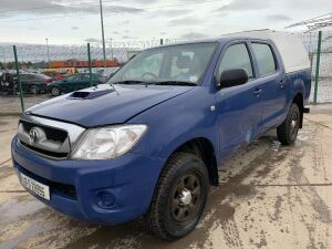 UNRESERVED 2009 Toyota Hilux MC 2.5 DLX D/Cab