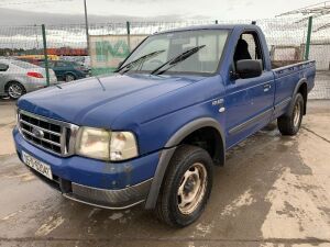 UNRESERVED 2005 Ford Ranger Single Cab LWB