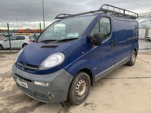 UNRESERVED 2005 Opel Vivaro 2900 LWB 1.9 CDTI Van