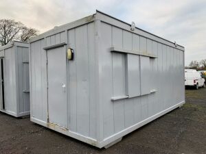 20FT x 10FT Anti Vandal Open Plan Cabin c/w Keys