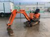 UNRESERVED Kubota K008-3 Micro Excavator c/w Bucket