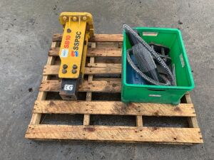 New Breaker To Suit Micro Excavator & Headstock To Suit JCB 8008