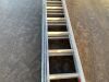 UNRESERVED 3 x 10FT Extendable Aluminium Ladder - 4