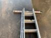 UNRESERVED 3 x 10FT Extendable Aluminium Ladders - 5
