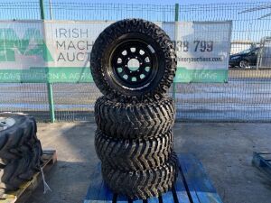 UNRESERVED UNUSED 4 x Mudzilla 31 x 11.50 -16LT 5 Stud Offroad Tyres