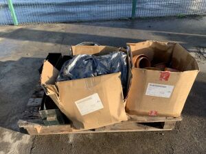 UNRESERVED Pallet to Include: Approx 6x Boxes of Nails & Screws, Keys & Locks, Pipe Fittings & Iveco Parts