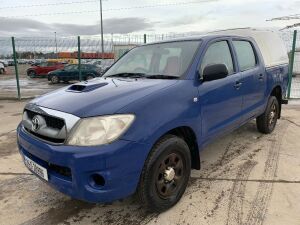 UNRESERVED 2009 Toyota Hilux MC 2.5 DLX D/Cab