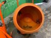 2 x Pacini 230V Cement Mixers - 1 x Stand - 3