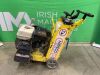 UNRESERVED Kenshaw Petrol Pedestrian Road Saw c/w Blade - 2
