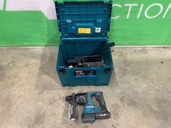 Makita LXT DHR242 18V Cordless SDS Drill c/w Battery & Charger