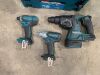 Makita SDS Drill & 2 x Makita Cordless Impact Guns - 2