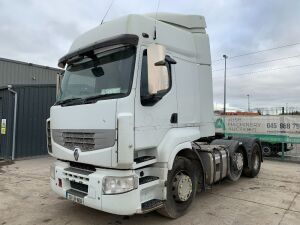 UNRESERVED 2013 Renault Premium 480 6x2 Mid Lift Tractor Unit