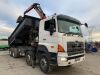 2011 HINO 700 8x4 Grab Truck c/w Epsilon E120 Extendable Crane & Grab Bucket - 7