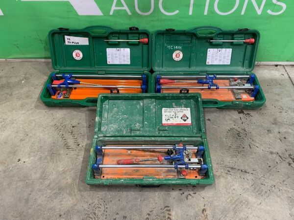 UNRESERVED 3 x Rubi Tile Cutters