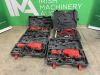 UNRESERVED 3 x Einhall Demolition Kangos (230V) & Large Porta Nailer (Spares/Repair)