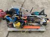 UNRESERVED 2 x Pallets Of Chainsaws, Strimmers & Hedge Clippers (Parts/Repair) - 2
