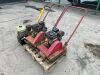 UNRESERVED 2 x Loncin Petrol Compaction Plates & Petrol Scrabbler (Parts/Repair) - 2