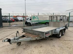 UNRESERVED Nugent 12 x 6 Twin Axle 3.5T Plant Trailer