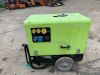 2017 Pramac P6000 POrtable 6KVA Diesel Generator - 6