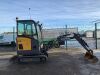 2019 Volvo EC18E 1.8T Excavator c/w Bucket - 5