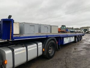 2017 Montracon Tri Axle 40FT Caravan Transporter Trailer c/w Aluminium Ramps (Purpose Built)