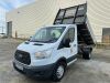 UNRESERVED 2016 Ford Transit 350 Single Cab Twin Wheel Tipper