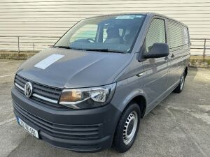 UNRESERVED 2016 Volkswagen Transporter T6 PVS 2600KG TDI Crew Cab Van