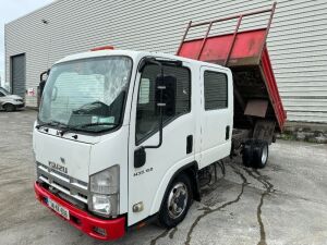 UNRESERVED 2014 Isuzu N35.180 Crew Cab 3.5T Tipper