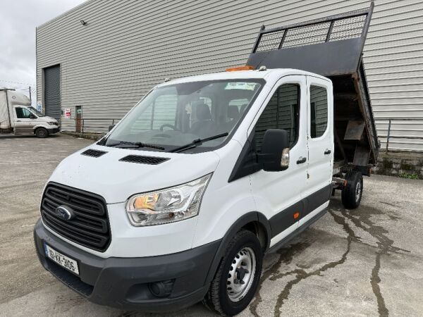 UNRESERVED 2016 Ford Transit T350 RWD Crew Cab Tipper