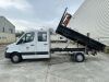 UNRESERVED 2015 Mercedes Benz Sprinter 313 CDI Crew Cab Tipper c/w Lucas Crane - 2