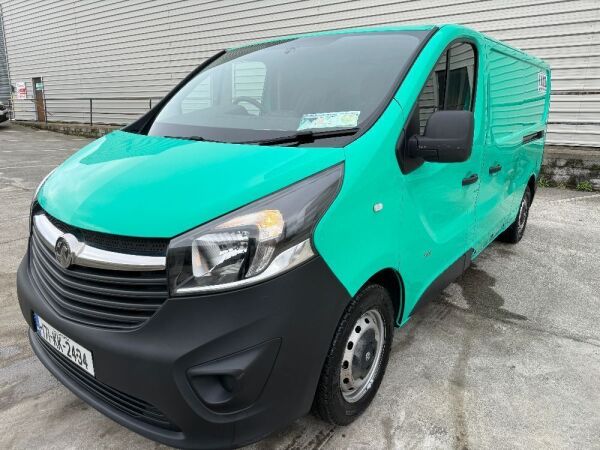 UNRESERVED 2017 Vauxhall Vivaro 2900 CDTI MWB Van