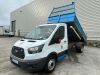 UNRESERVED 2017 Ford Transit 350 Single Cab Twin Wheel Tipper