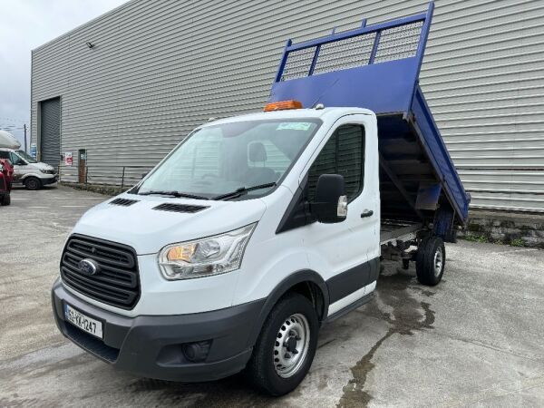 UNRESERVED 2016 Ford Transit 350 Single Cab Tipper