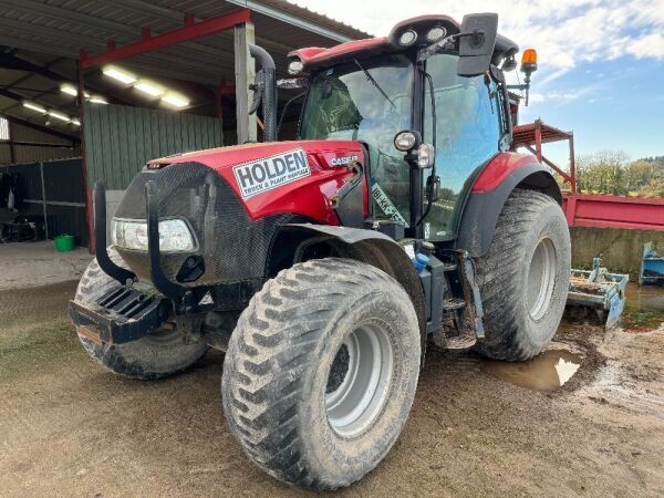 UNRESERVED 2018 Case IH Maxxum 115 4WD Tractor