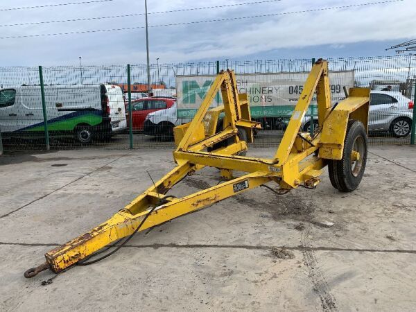 SEB Single Axle Hydraulic Cable Trailer