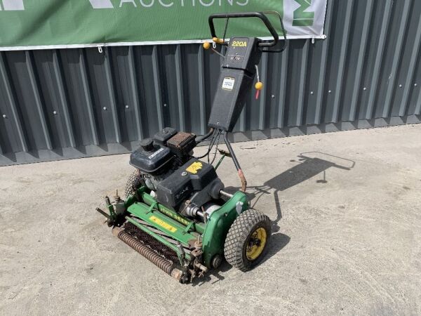 John Deere 220A Petrol Pedestrain Mower TIMED AUCTION DAY TWO