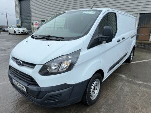 UNRESERVED 2014 Ford Transit Custom 290L L3 Low Roof