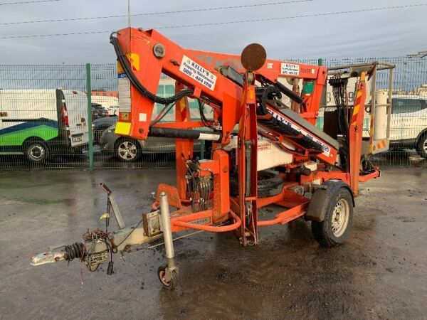 2009 Nifty Lift 120TPE Fast Tow Articulated Petrol Cherry Picker
