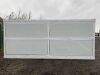 UNRESERVED 20FT x 8FT Single Door Folding Building, Pre Wired, Window, Insulated Walls & Celing & Plug Sockets - 4