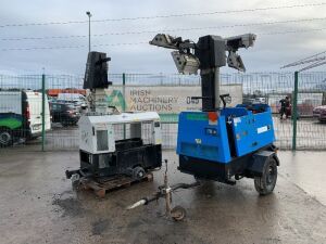 2 x Lighting Towers For Parts/Repair