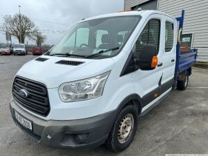 UNRESERVED 2016 Ford Transit 350 Crew Cab Tipper