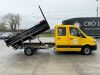 UNRESERVED 2015 Mercedes Benz Sprinter Crew Cab Tipper - 6