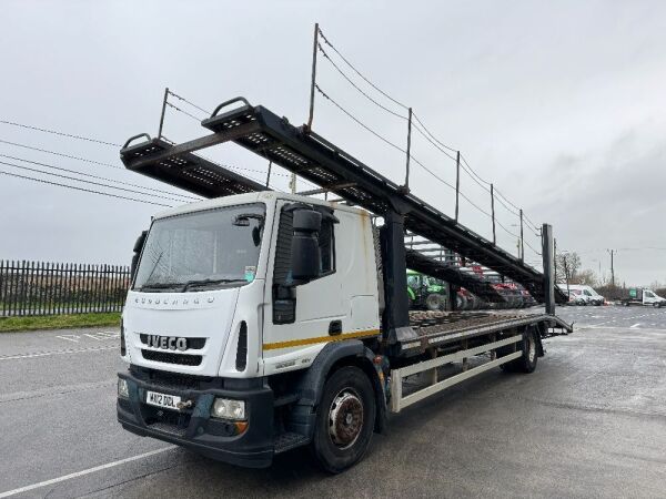 UNRESERVED 2012 Iveco Eurocargo 180E25 Car Transporter