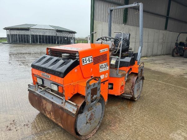 UNRESERVED Hamm HD13 Twin Drum Roller